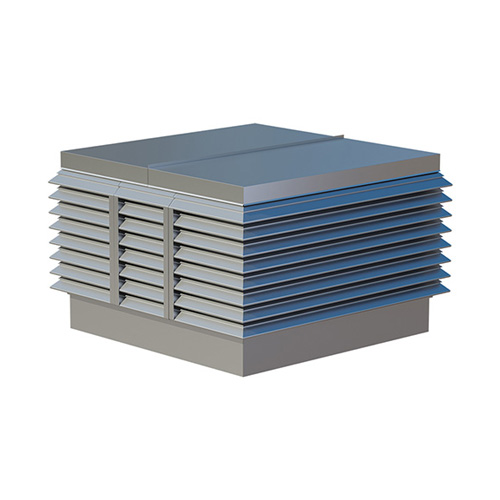PHS-BI series backward inclined penthouse supply unit.